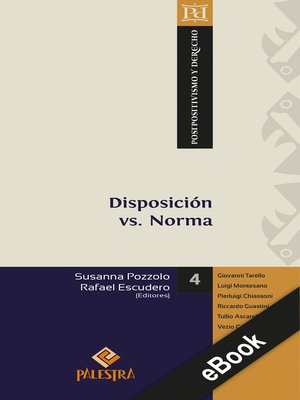 cover image of Disposición vs. Norma